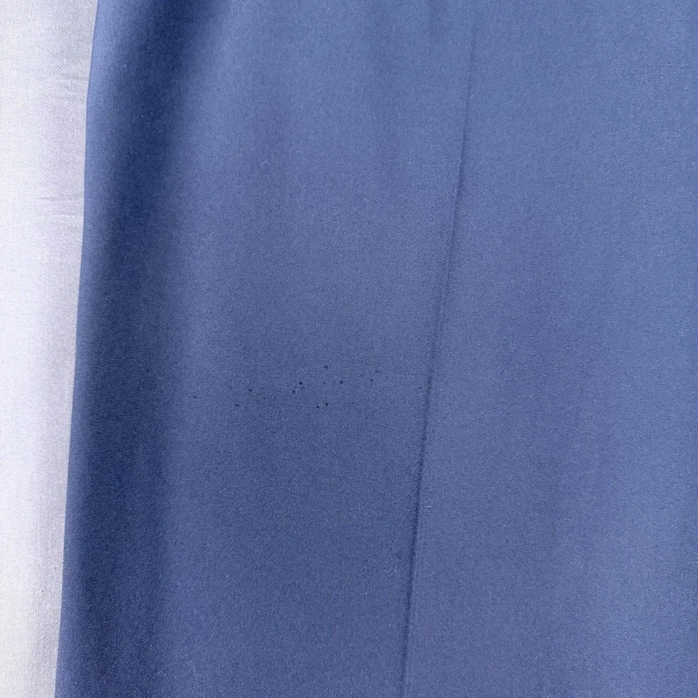 FootJoy Stretch Golf Pants Blue Solid Flat Front Classic Fit 34x32 Pockets